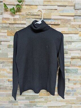 Lauren Ralph Lauren Women's Sweater Turtleneck Merino Medium